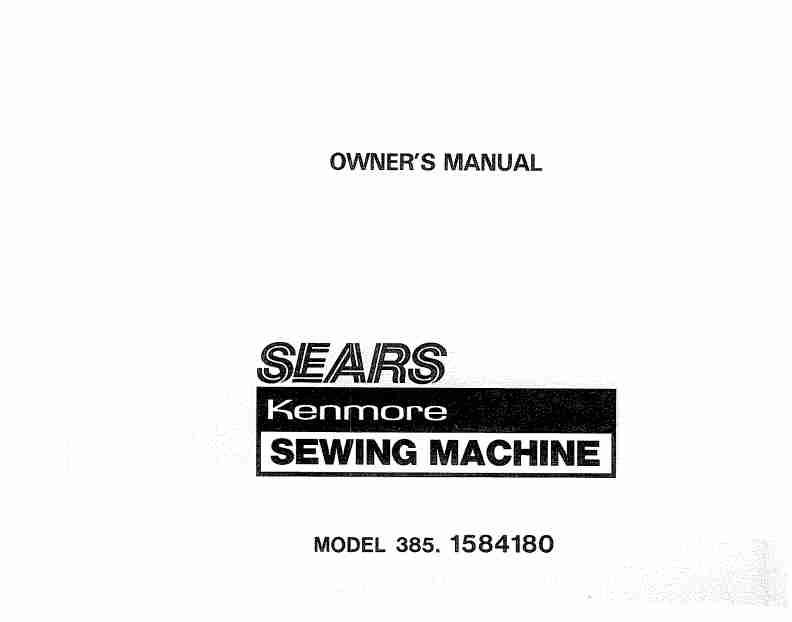 Kenmore Sewing Machine 385-page_pdf